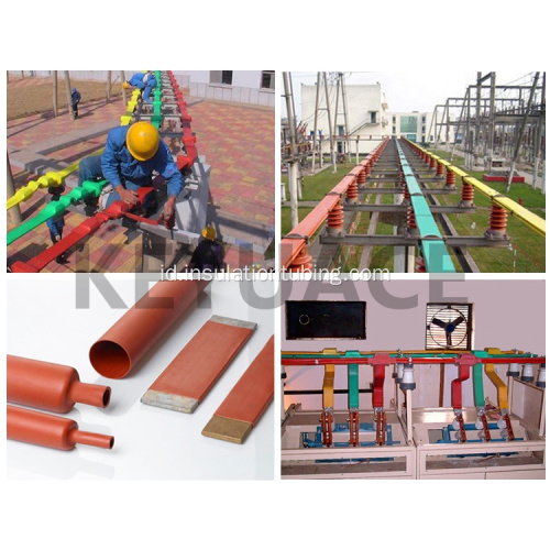 10KV Red Busbar Insultion Heat Shrink Tubing